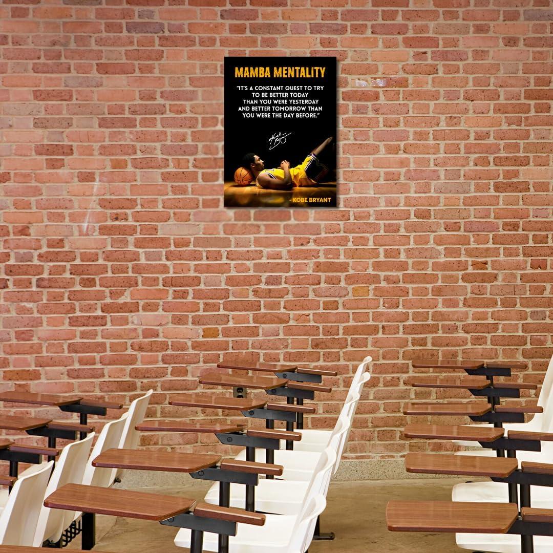 Arte de Pared Motivacional Istrion 30.5x40.6 cm Kobe Bryant