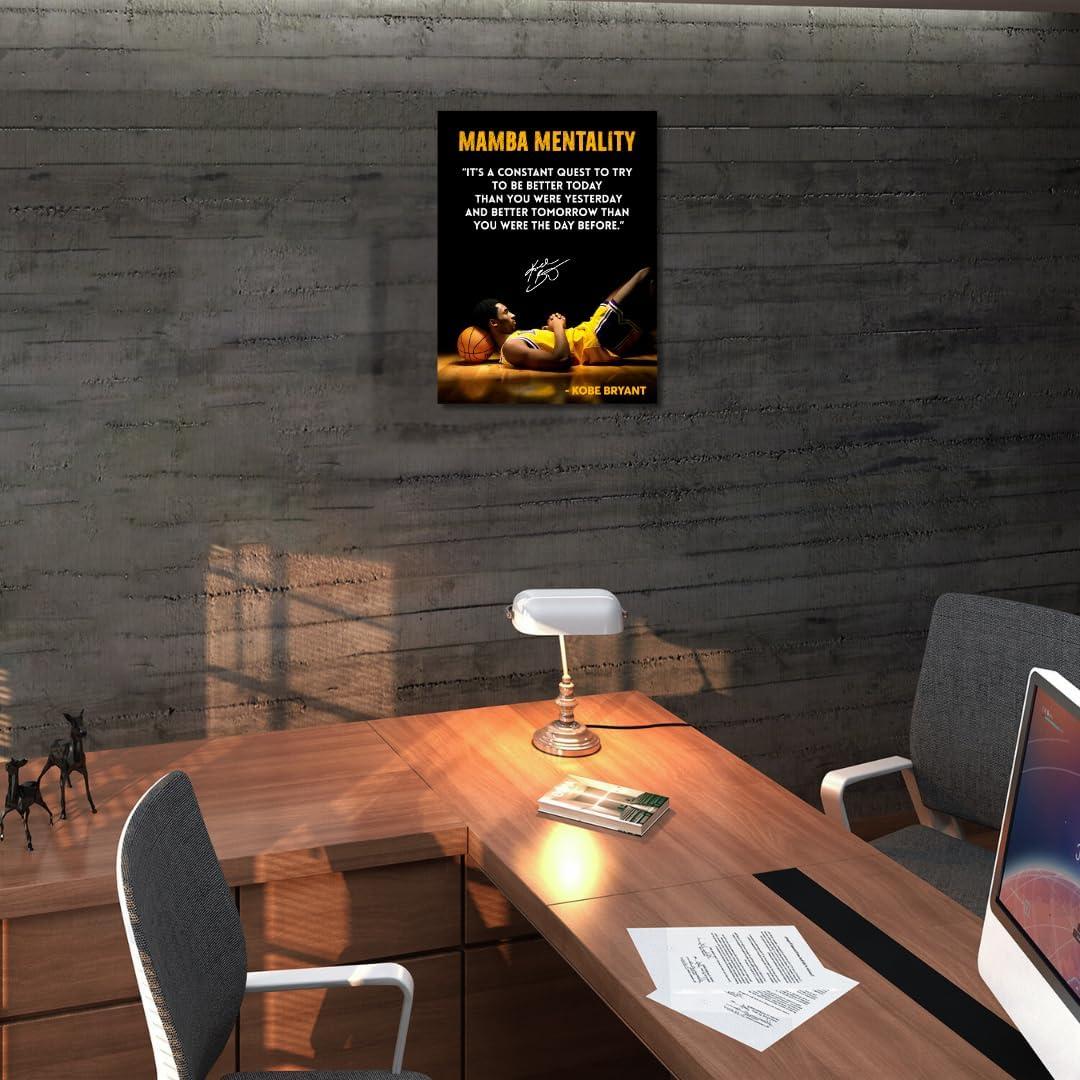 Arte de Pared Motivacional Istrion 30.5x40.6 cm Kobe Bryant