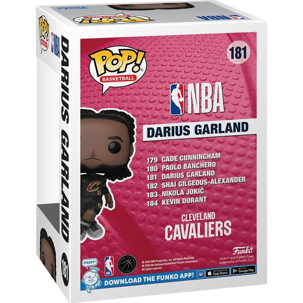 Figura Funko POP! Darius Garland NBA Cavs 12.35 cm Vinilo