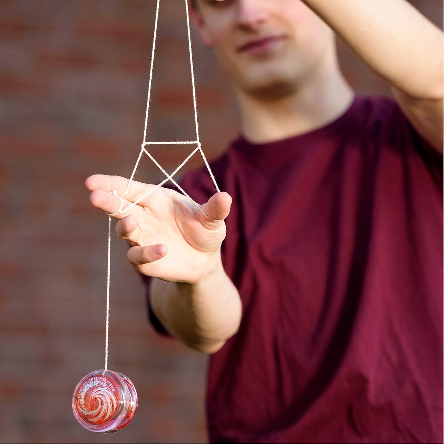 Yoyo Profesional Yomega Raider Azul Claro con 2 Cuerdas