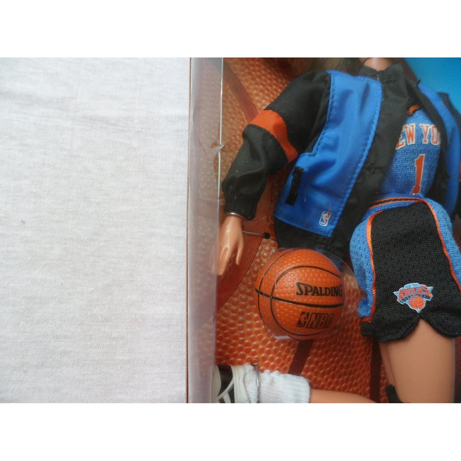 Muñeca Barbie NBA New York Knicks Mattel 32.77x17.02cm