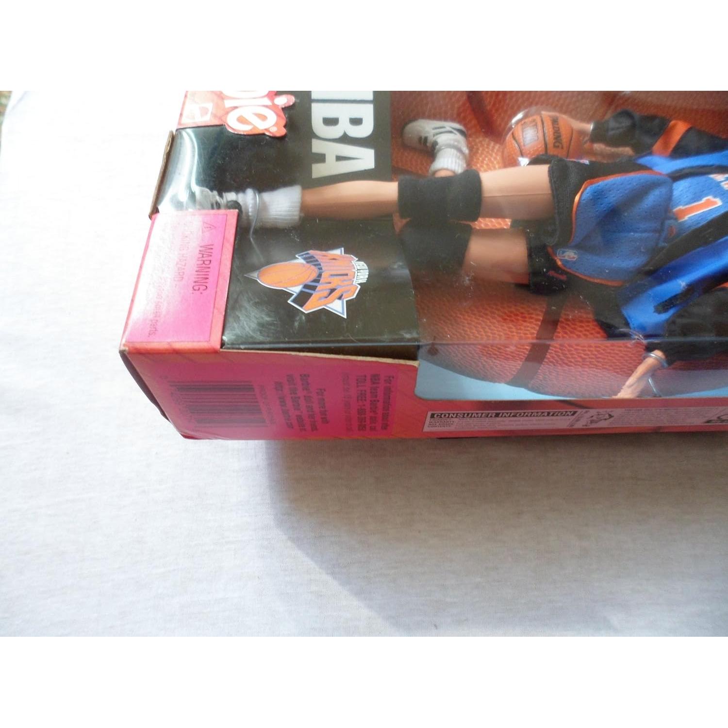Muñeca Barbie NBA New York Knicks Mattel 32.77x17.02cm