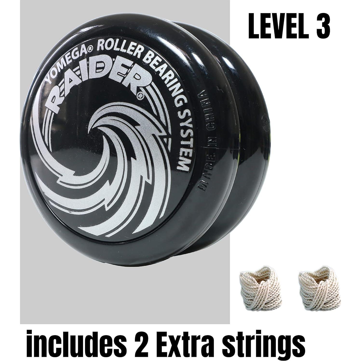 Yoyo Yomega Raider Profesional con Rodamiento y 2 Cuerdas