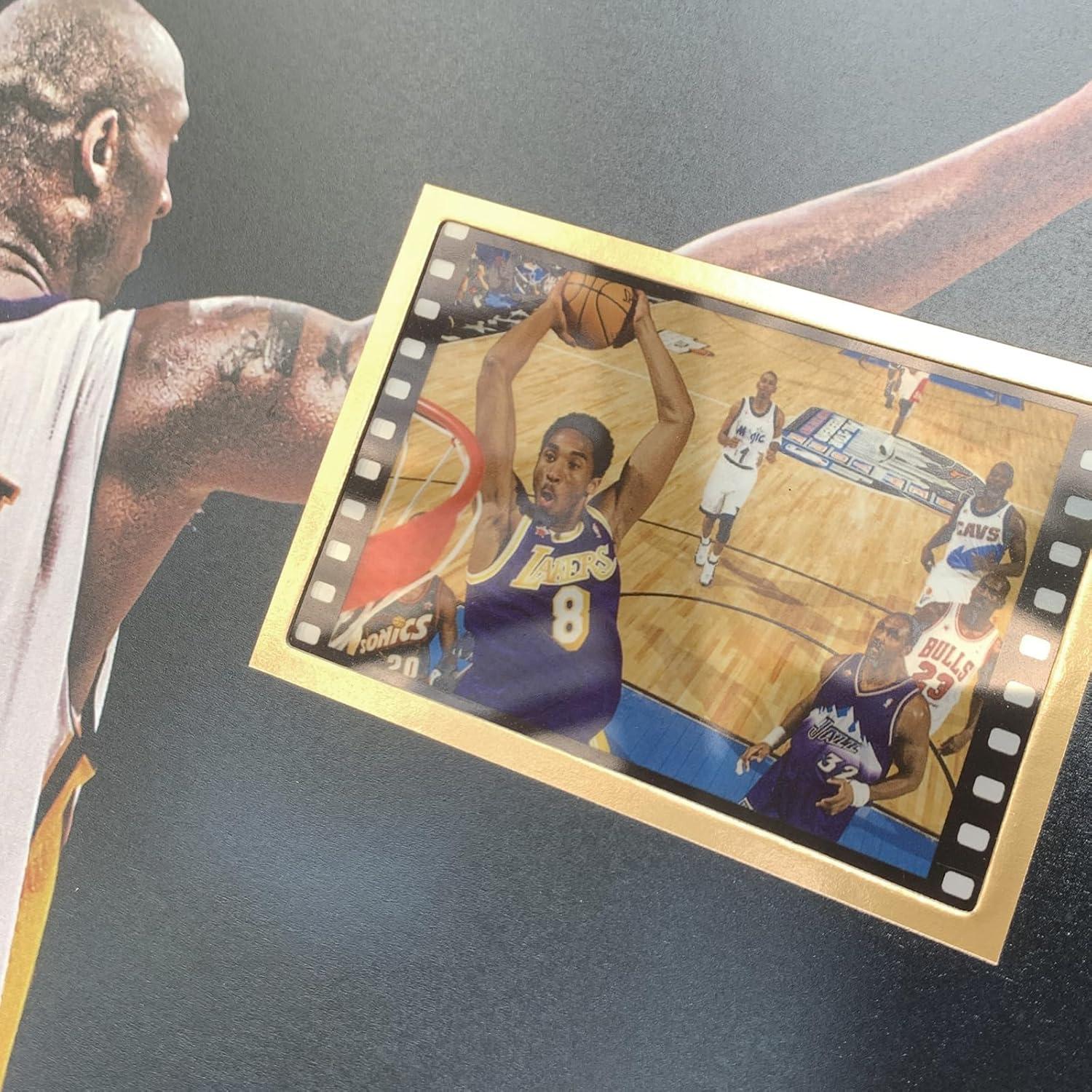 Collage Enmarcado de Foto Firmada Kobe Bryant 25.4x20.3 cm