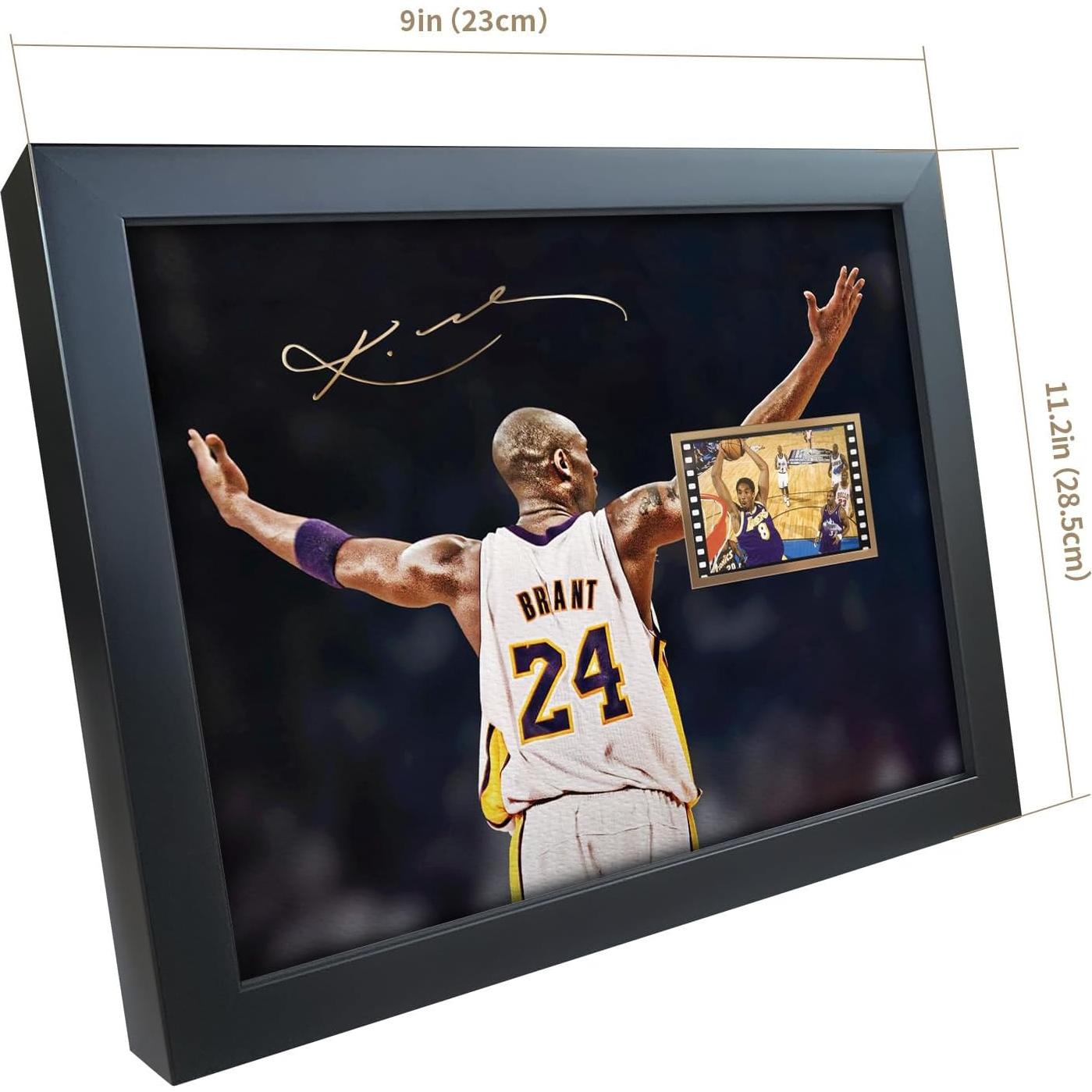 Collage Enmarcado de Foto Firmada Kobe Bryant 25.4x20.3 cm