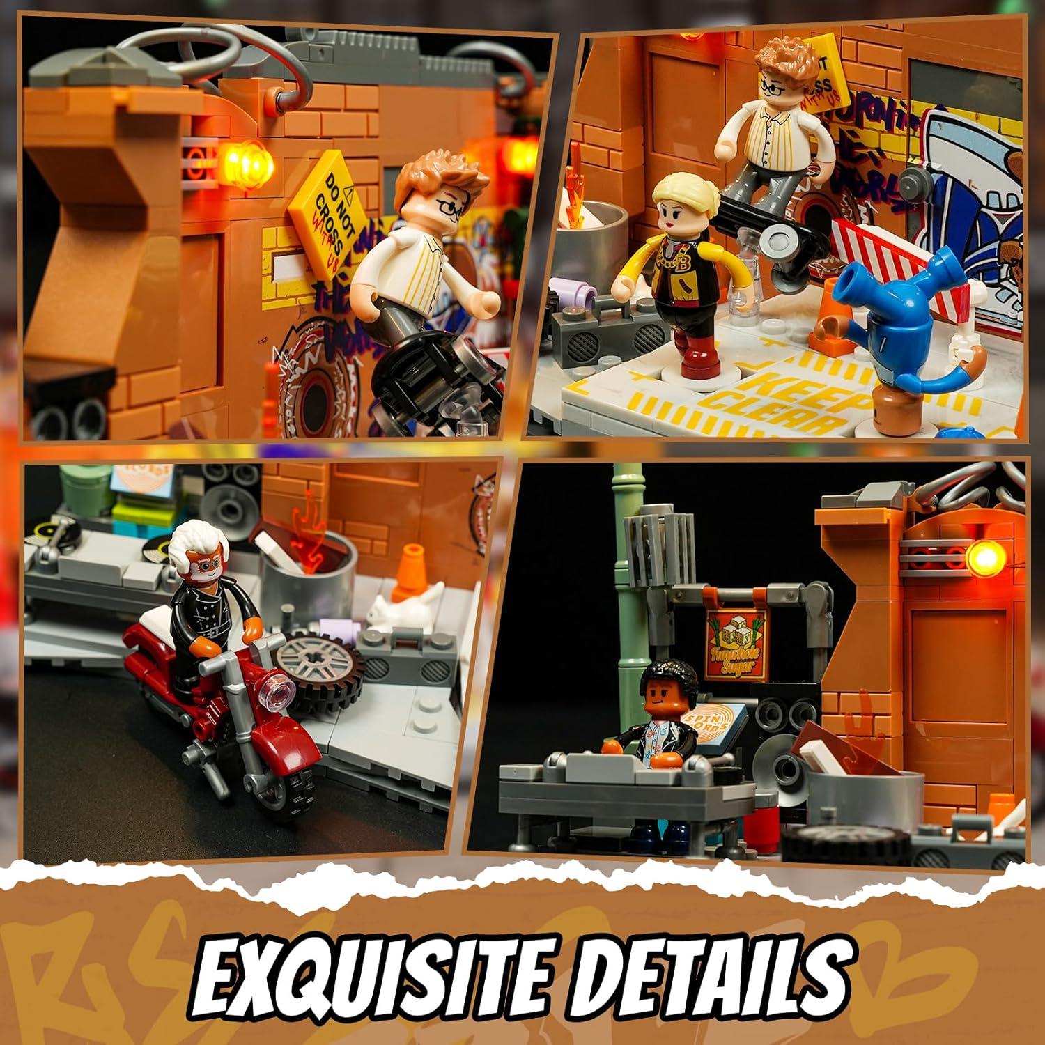 Conjunto de Ladrillos FUNWHOLE Batalla de Baile 429 Pcs