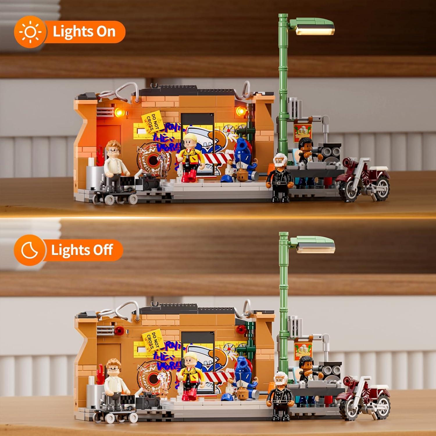 Conjunto de Ladrillos FUNWHOLE Batalla de Baile 429 Pcs