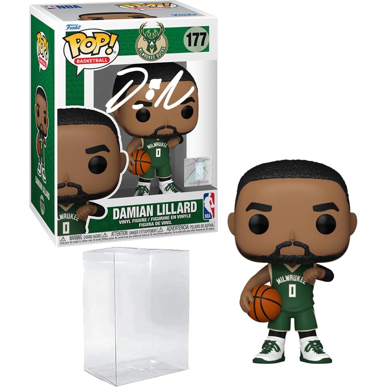 Funko Pop Damian Lillard #177 Autografiado Facsímil NBA
