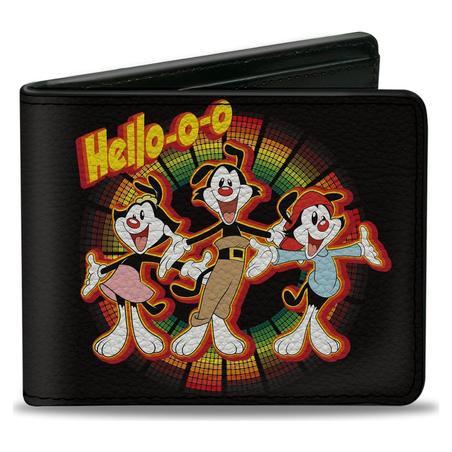 Cartera Bifold Animaniacs Buckle-Down Cuero Vegano