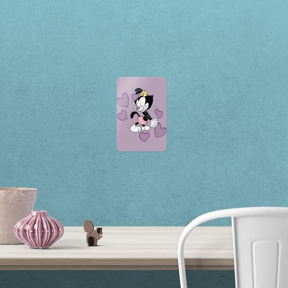 Adhesivo Animaniacs Corazones de Puntos 15.24x10.16 cm