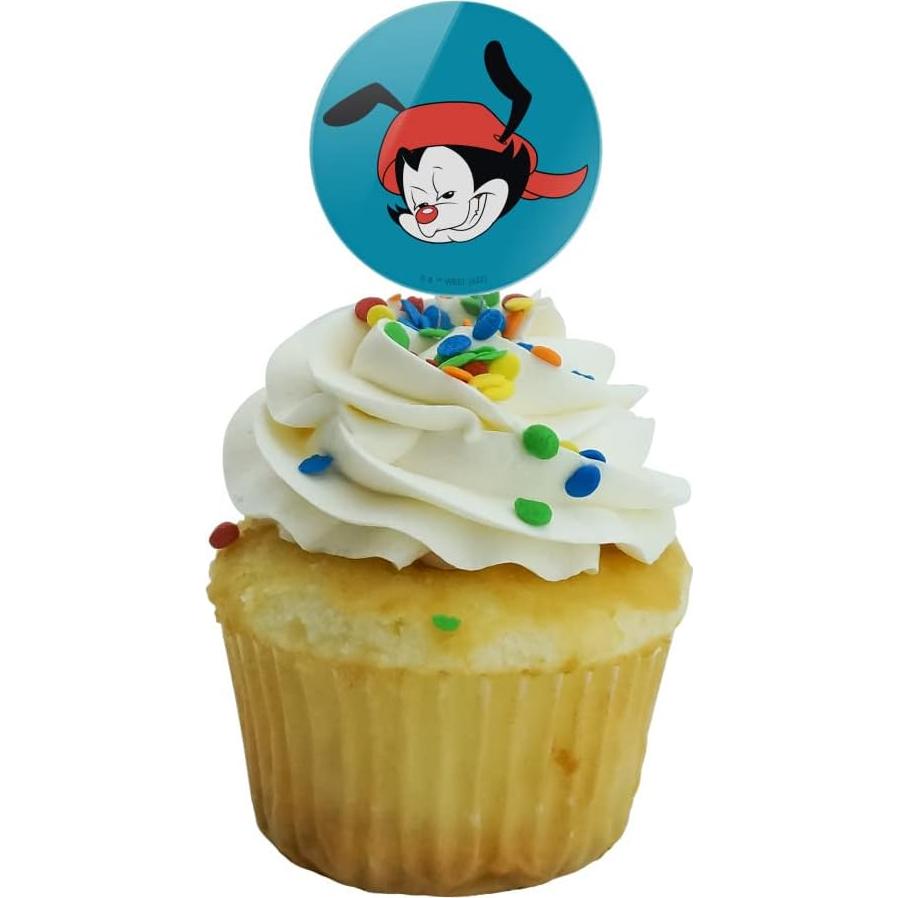 Set de 6 Toppers para Cupcakes Animaniacs Graphics and More