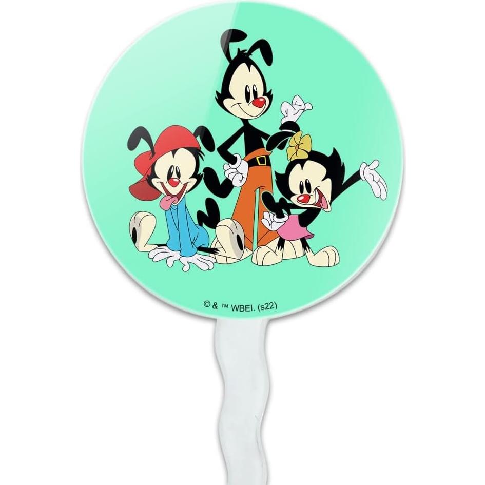 Set de 6 Toppers para Cupcakes Animaniacs Graphics and More
