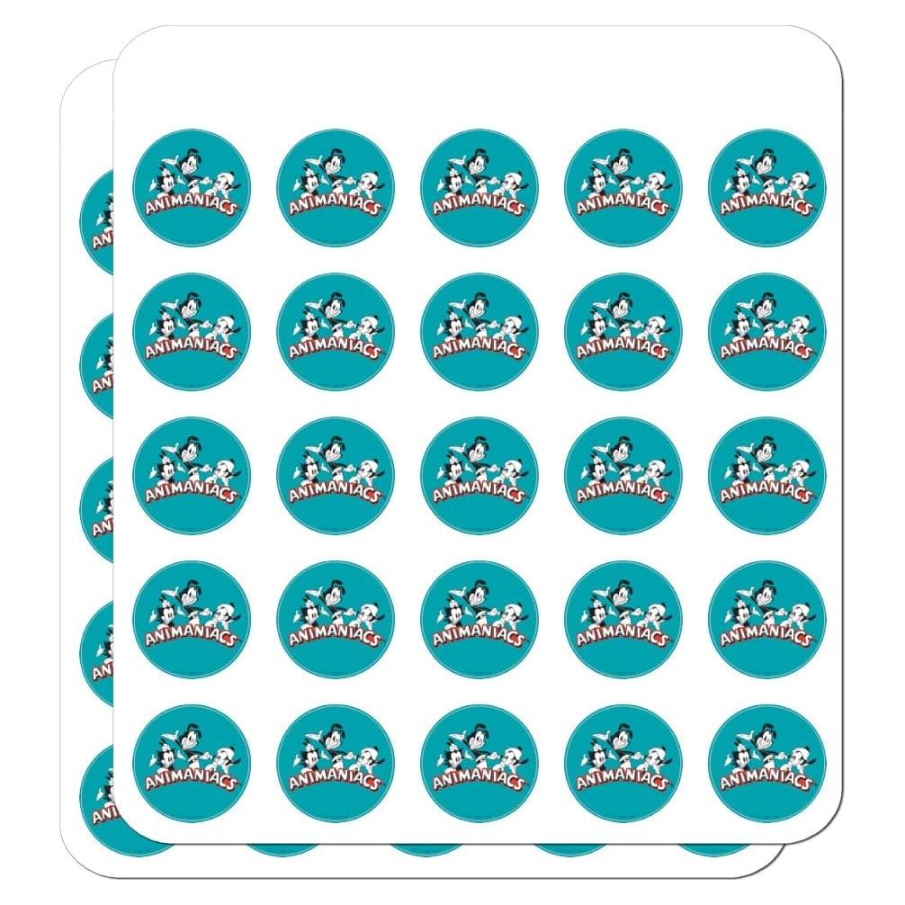 Stickers de Scrapbooking Animaniacs 50 Piezas 2.54 cm
