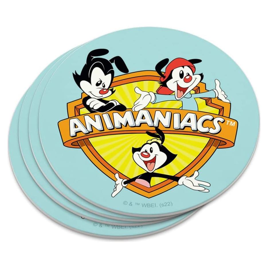 Juego de Posavasos Animaniacs Graphics & More - 4 Piezas