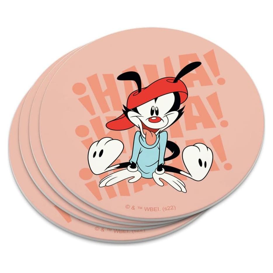 Conjunto de 4 Posavasos Animaniacs de Graphics & More