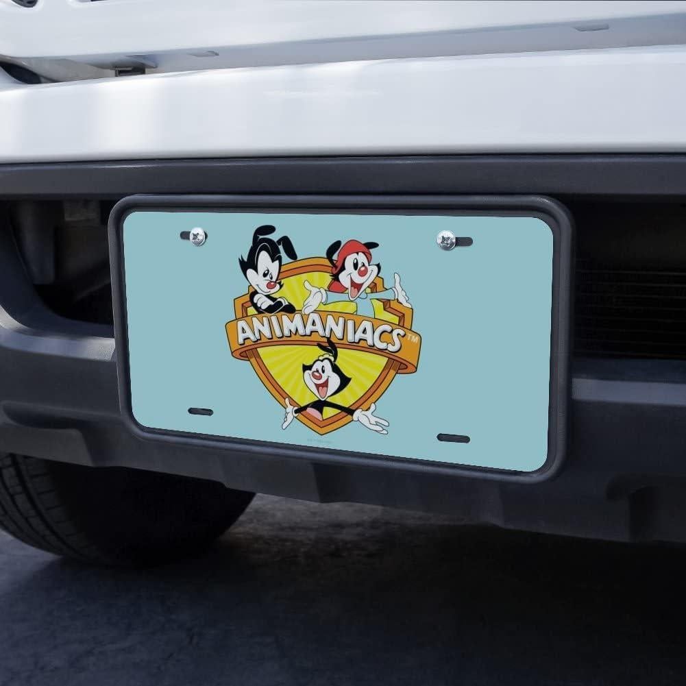 Placa de Licencia de Metal Animaniacs Graphics & More 15.2x30.5cm