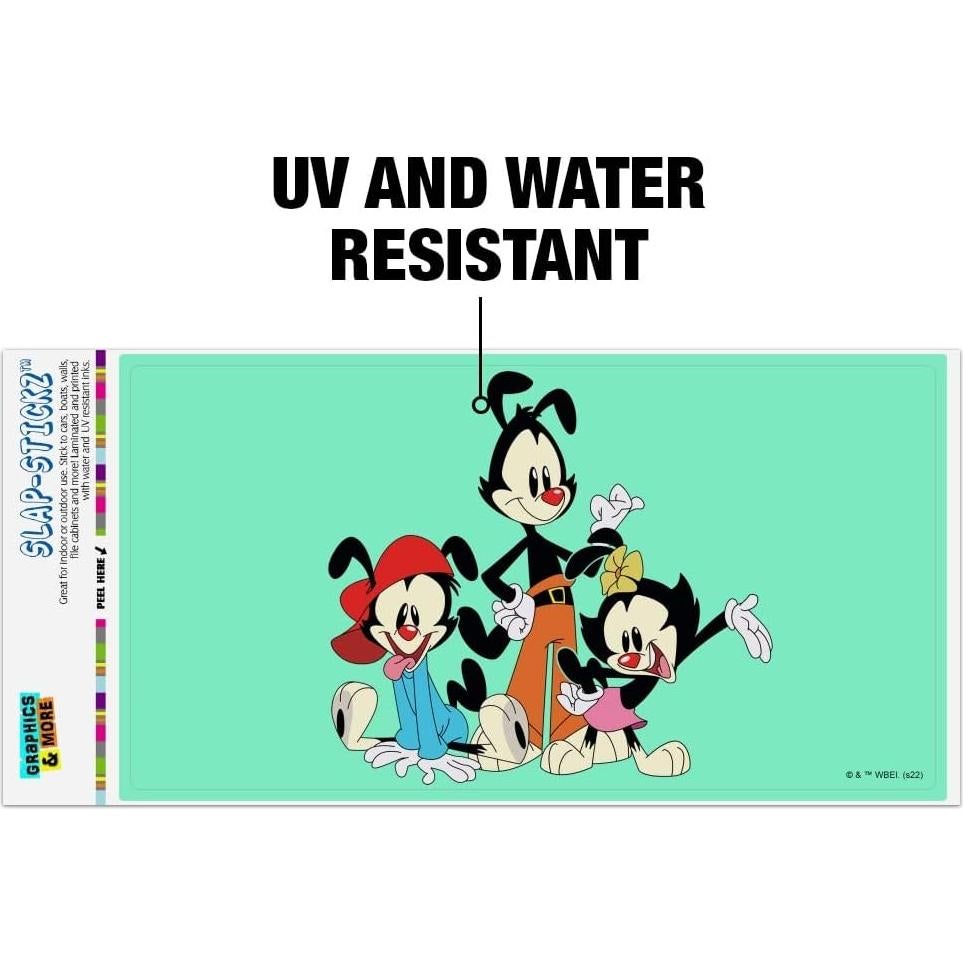 Calcomanía Animaniacs Graphics and More 19.3x10.2cm