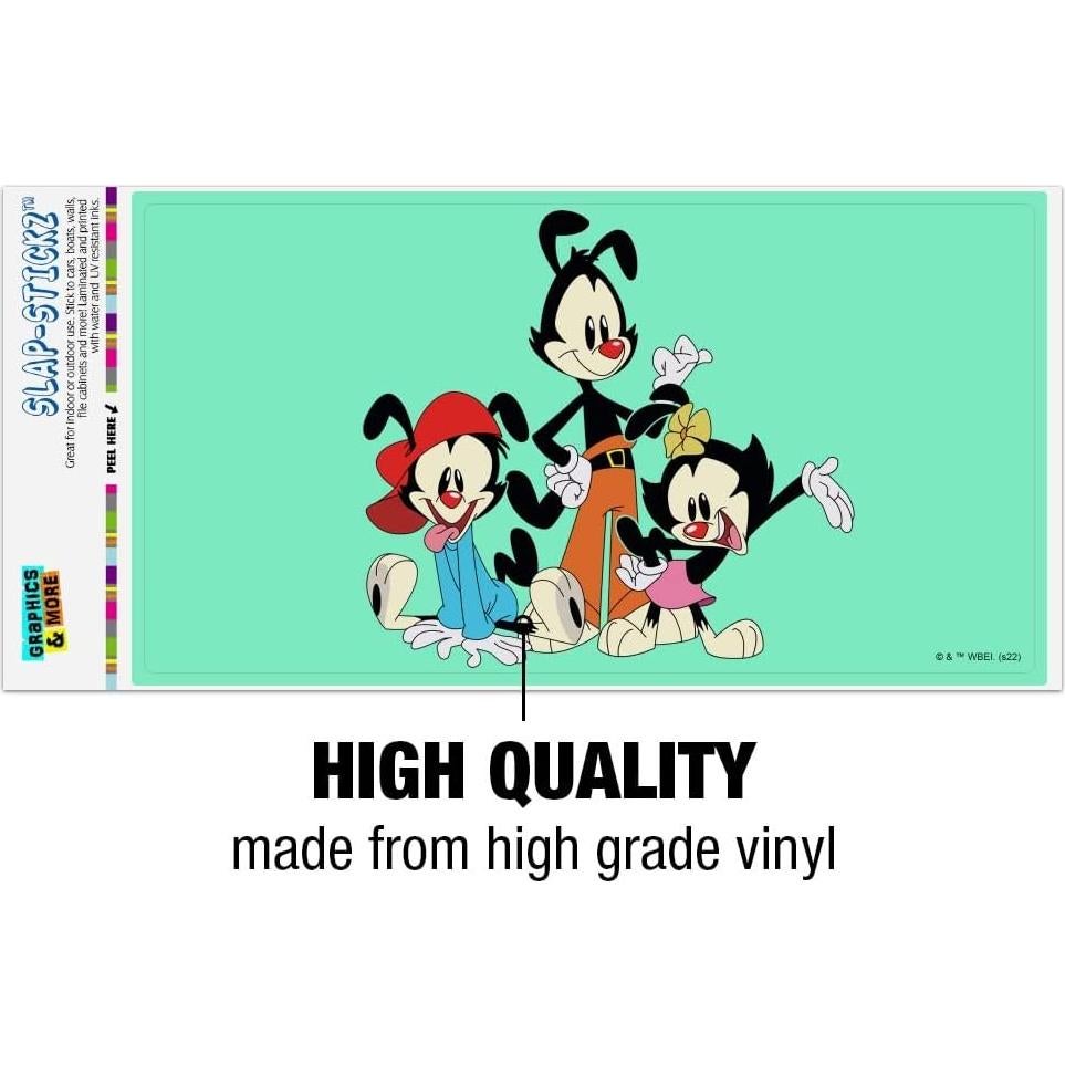 Calcomanía Animaniacs Graphics and More 19.3x10.2cm