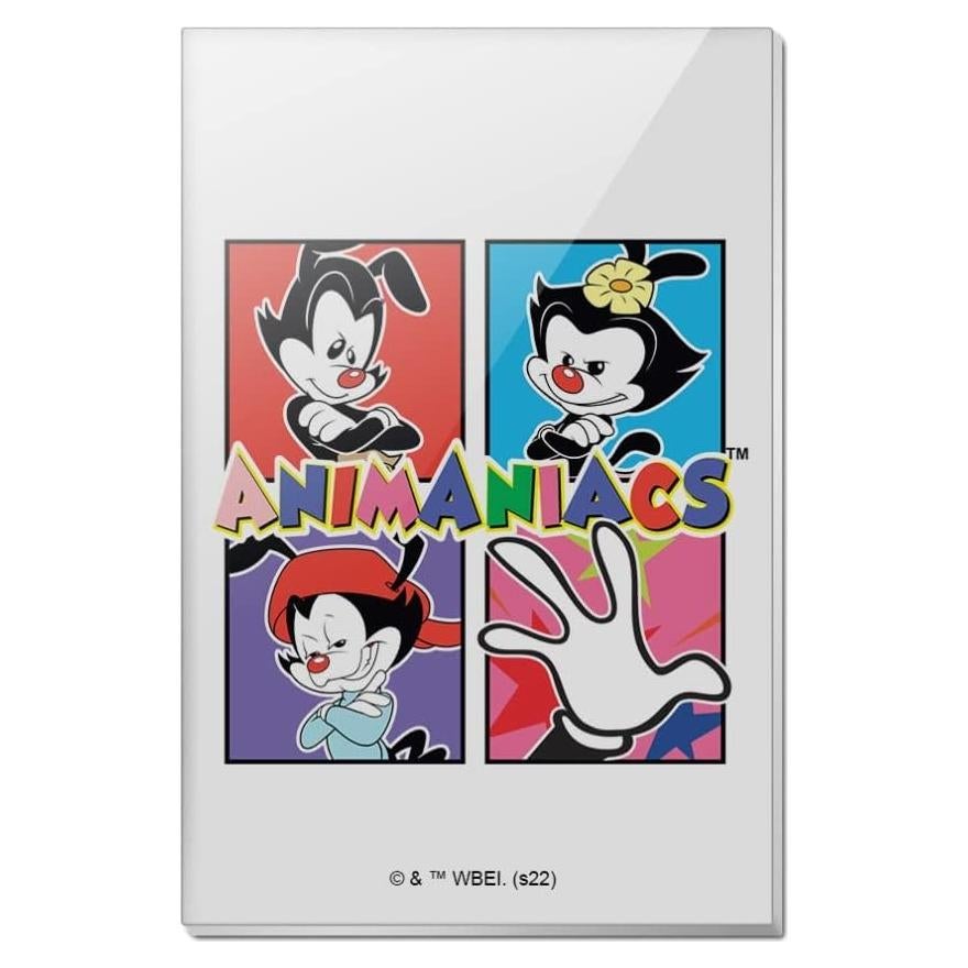 Imán Acrílico Rectangular Animaniacs 7.6x5.1cm Multicolor