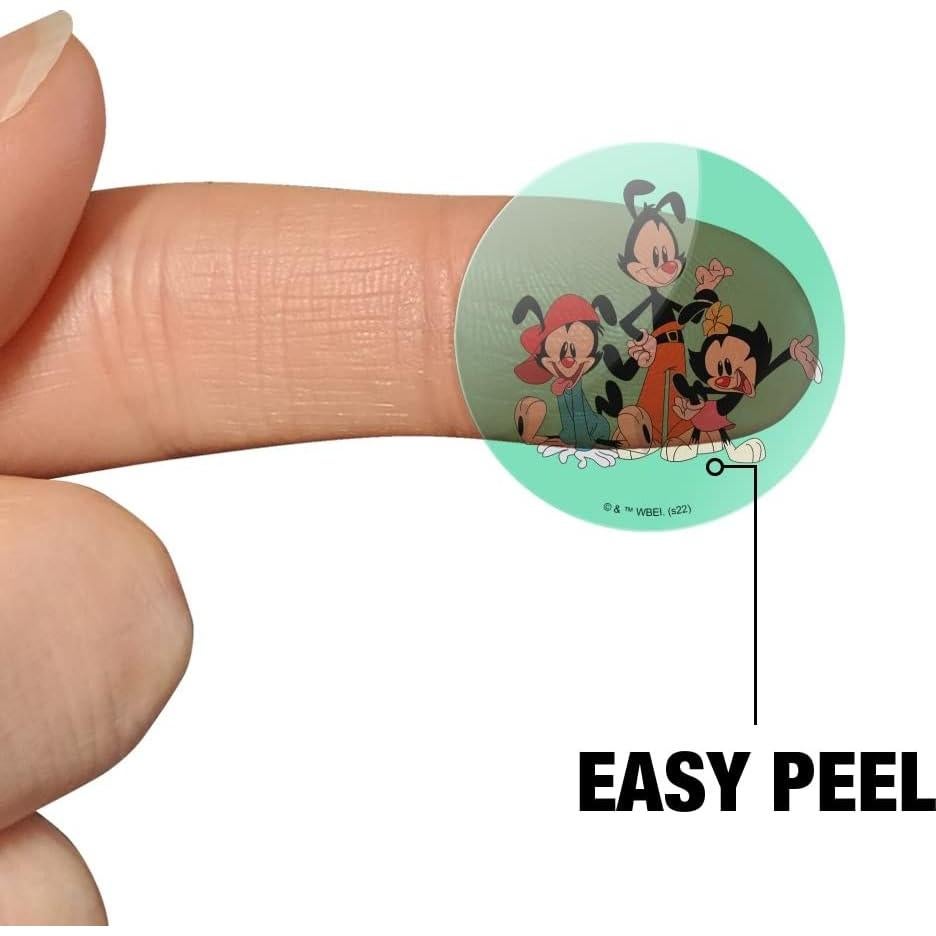 Stickers Transparentes Animaniacs 50 Piezas 2.54 cm Graphics & More