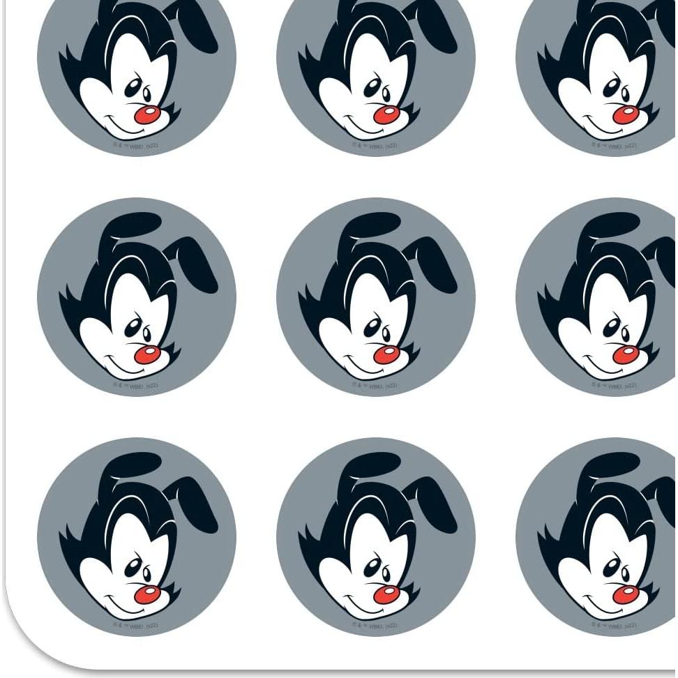 Calendario Planificador Stickers Animaniacs 50 Pegatinas 2.54 cm