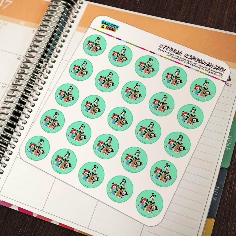 Calendario de Planificación Animaniacs - 50 Pegatinas Mate