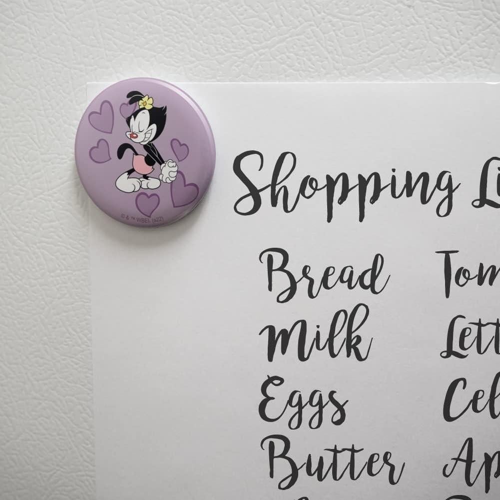 Imán de Botón Animaniacs Dot Hearts 5.7 cm - Graphics & More