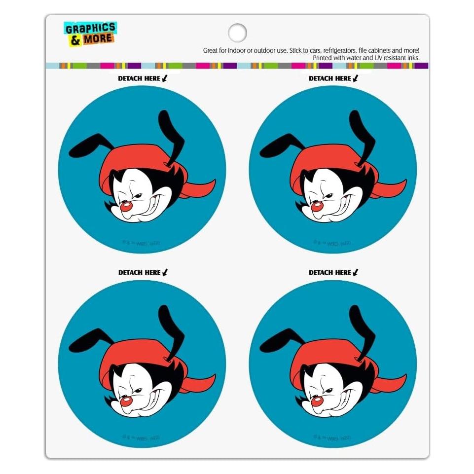 Conjunto de 4 Imanes de Vinilo Animaniacs - Graphics & More
