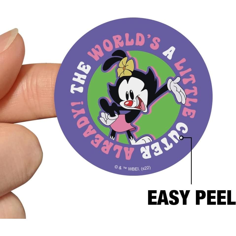 Stickers Animaniacs para Scrapbooking - 18 Piezas 5.08 cm
