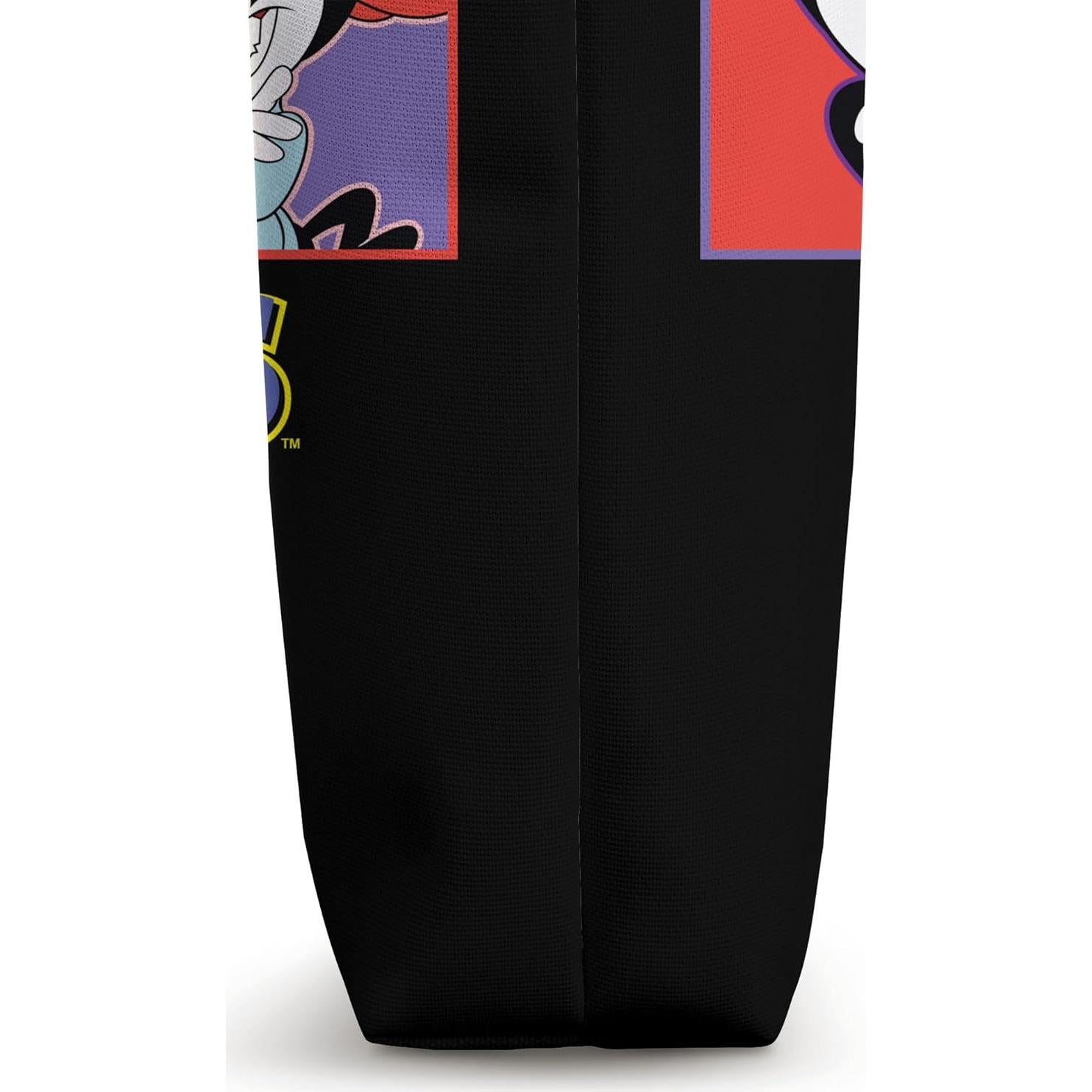 Bolsa Tote Animaniacs 40.6 cm con asas de algodón