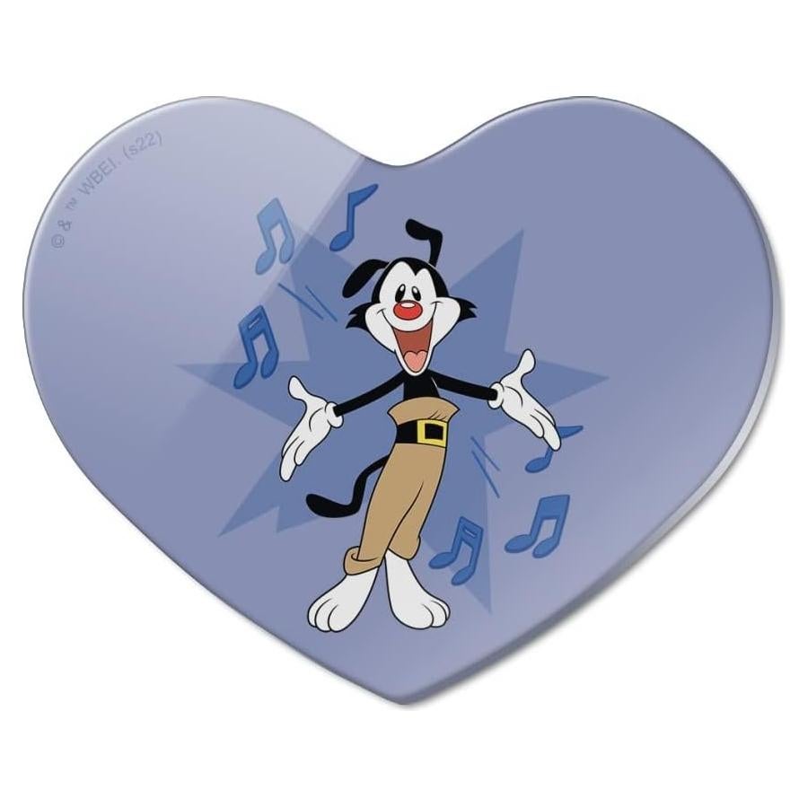 Imán de Refrigerador Acrílico Corazón Animaniacs - Graphics & More