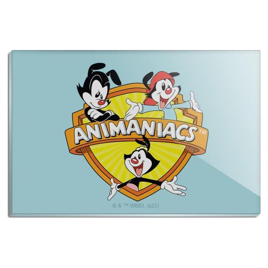 Imán Acrílico Rectangular Animaniacs 7.6x5.1cm - Graphics & More