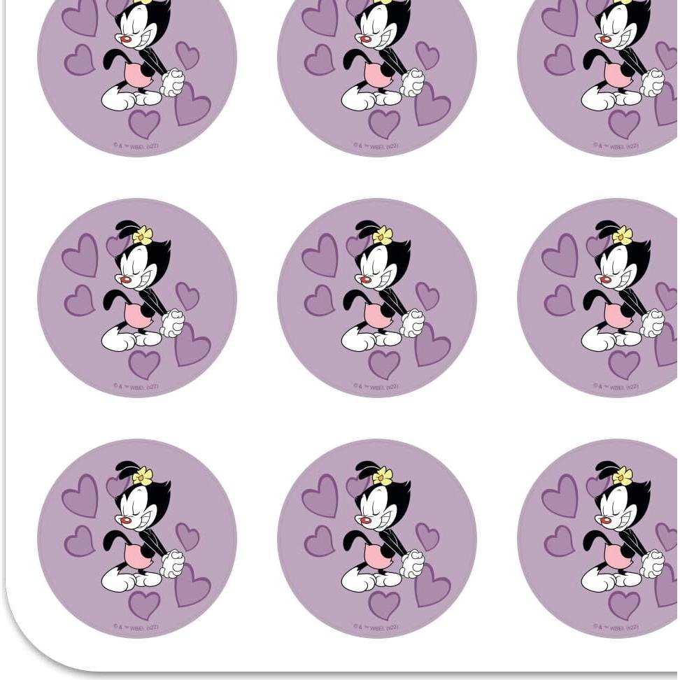 Pegatinas de Corazones Animaniacs - 50 Unidades - Graphics & More