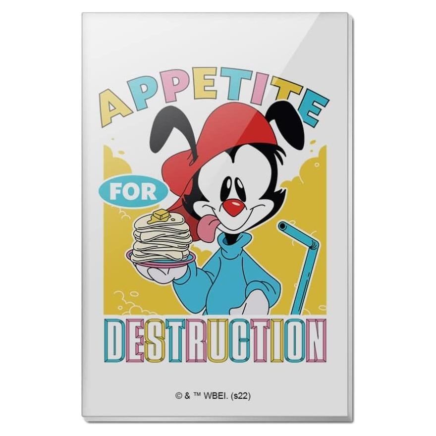 Imán Rectangular Animaniacs de Acrílico para Refrigerador