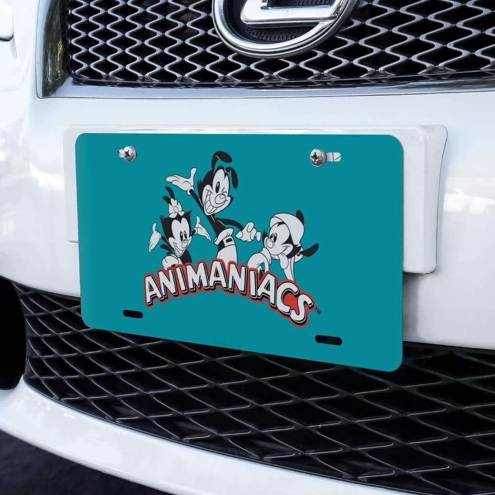Placa de Licencia de Metal Animaniacs Graphics & More 15.2x30.5cm