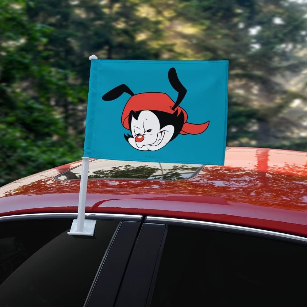 Bandera de Coche Animaniacs Wakko con Poste - Graphics & More