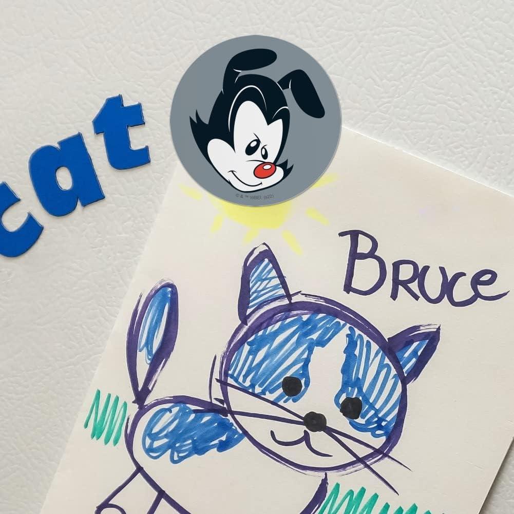 Conjunto de 4 Imanes de Vinilo Animaniacs Yakko 6.4cm