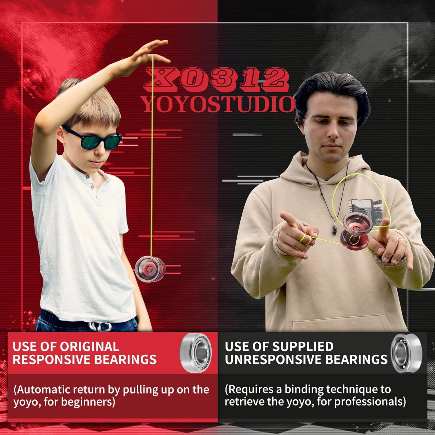 Yoyo Profesional YOYOSTUDIO X0312 para Niños y Adultos