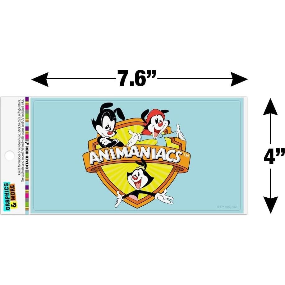 Imán de Vinilo Animaniacs Graphics & More 19.3x10.2cm