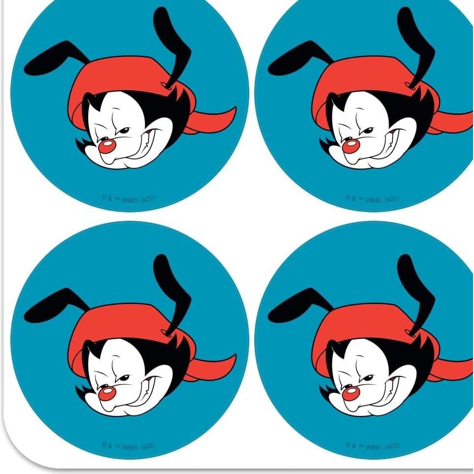 Calendario Planificador Stickers Animaniacs 18 Pegatinas 5.08 cm