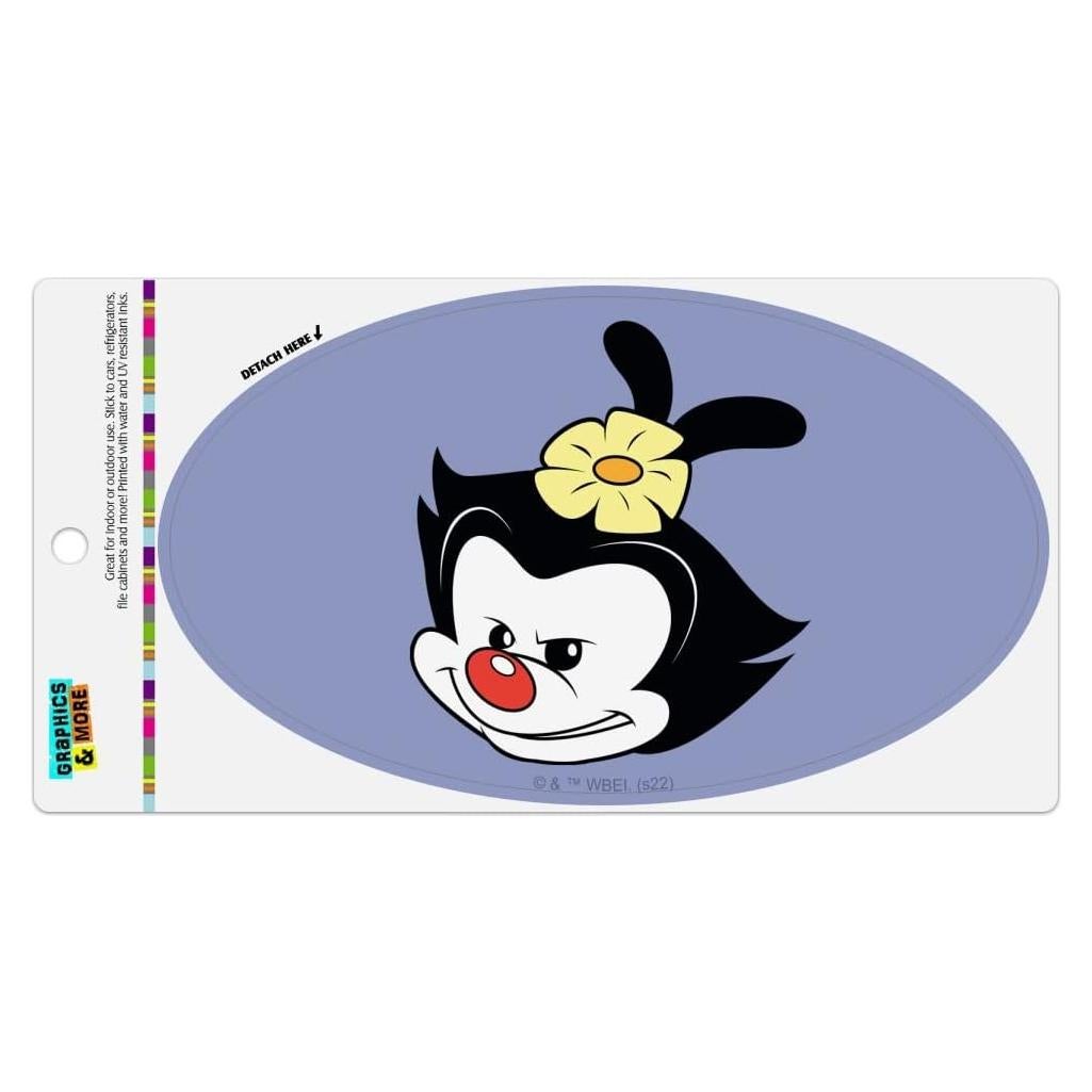 Imán Ovalado Animaniacs Graphics & More 17.8x10.2cm