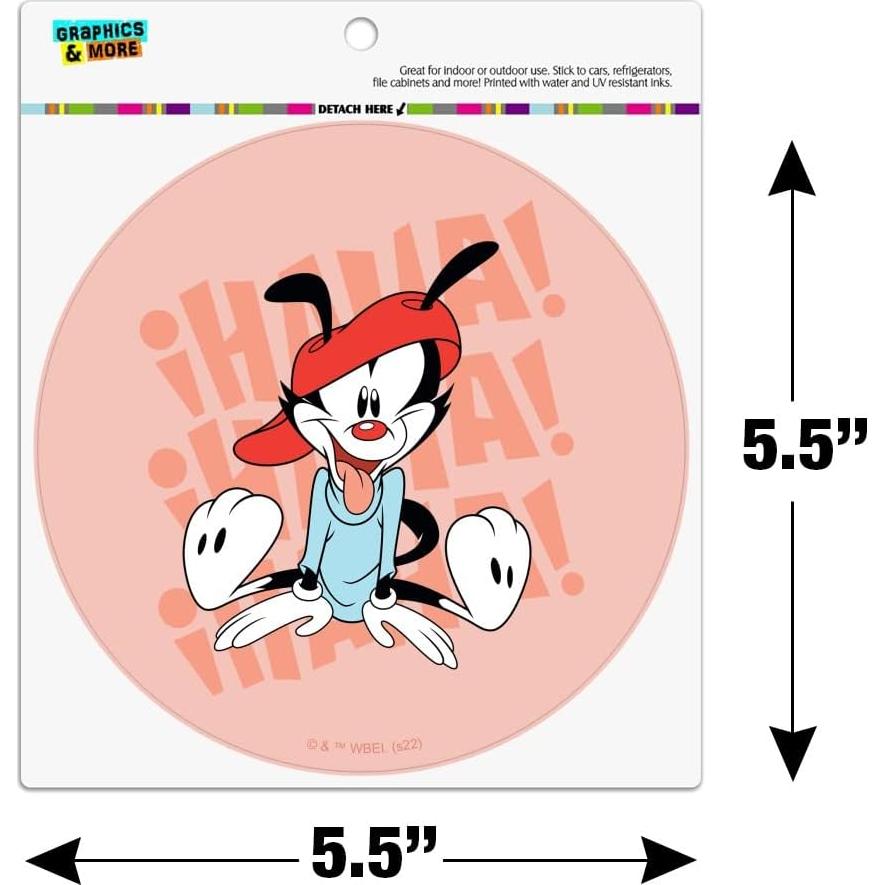 Imán de Vinilo Animaniacs Wakko 14cm - Graphics & More