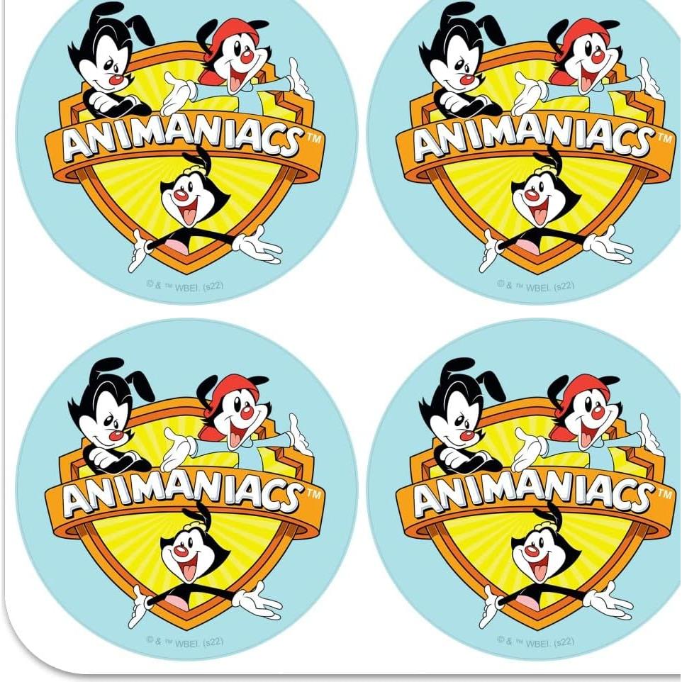 Stickers de Scrapbooking Animaniacs - 18 Piezas de Vinilo