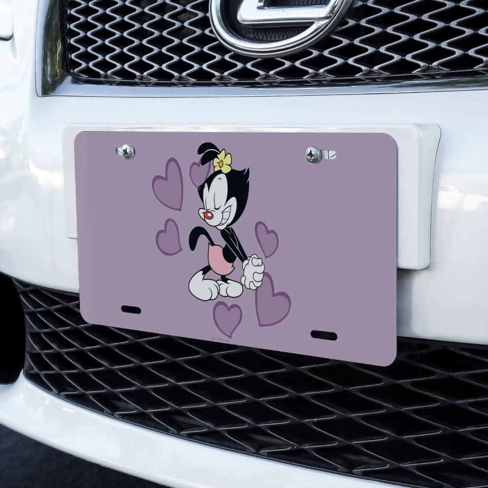 Placa de Licencia de Metal Animaniacs Graphics & More 15.2x30.5cm