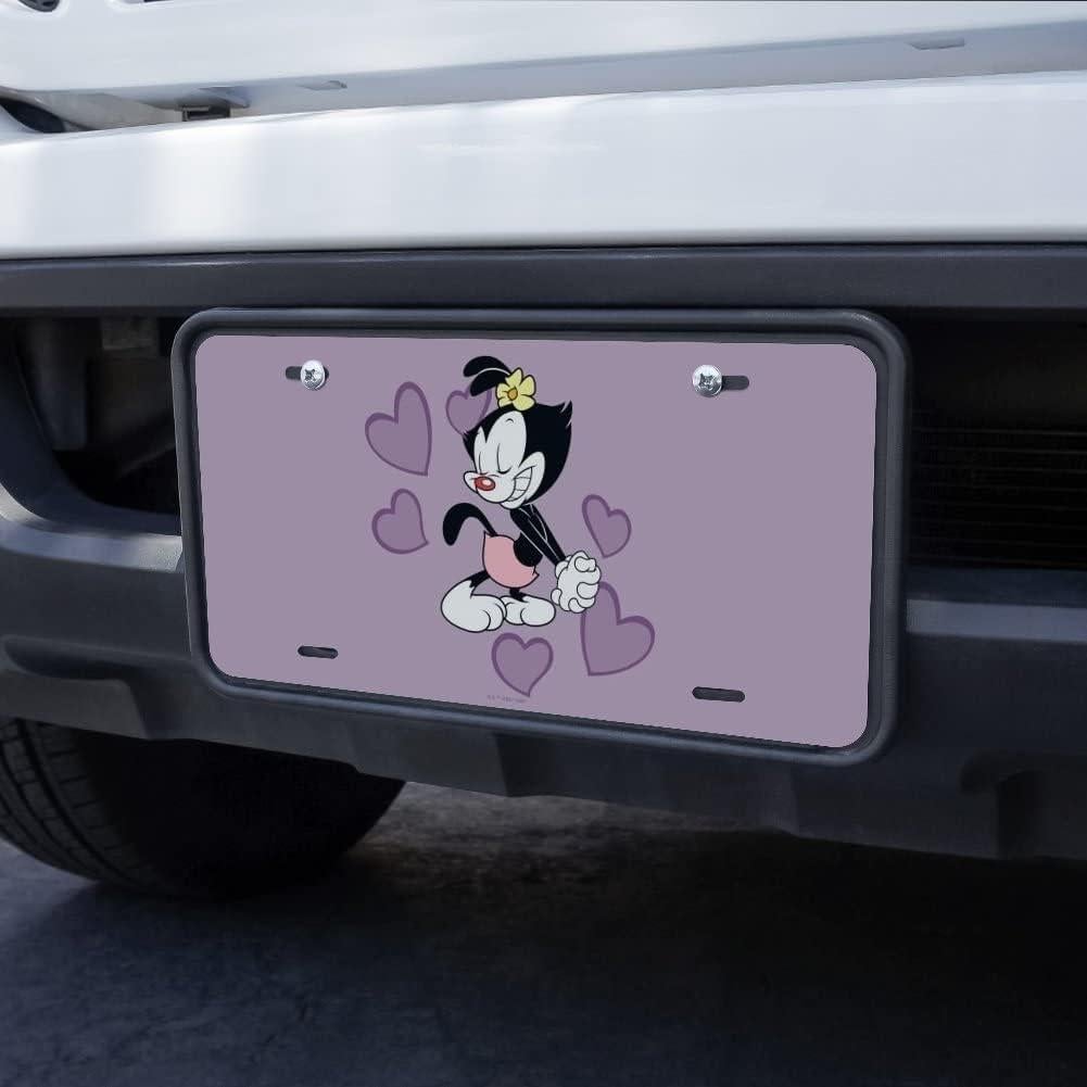 Placa de Licencia de Metal Animaniacs Graphics & More 15.2x30.5cm