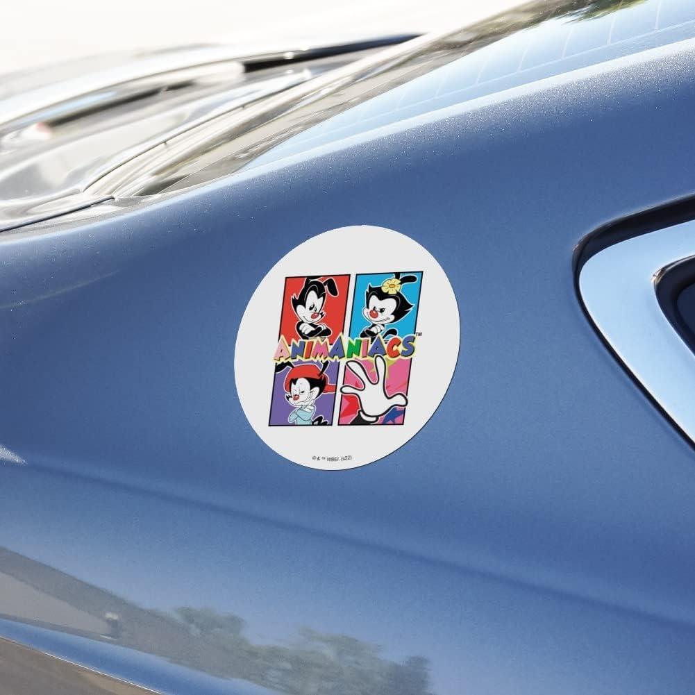 Imán Animaniacs Graphics & More 14cm Redondo Vinilo