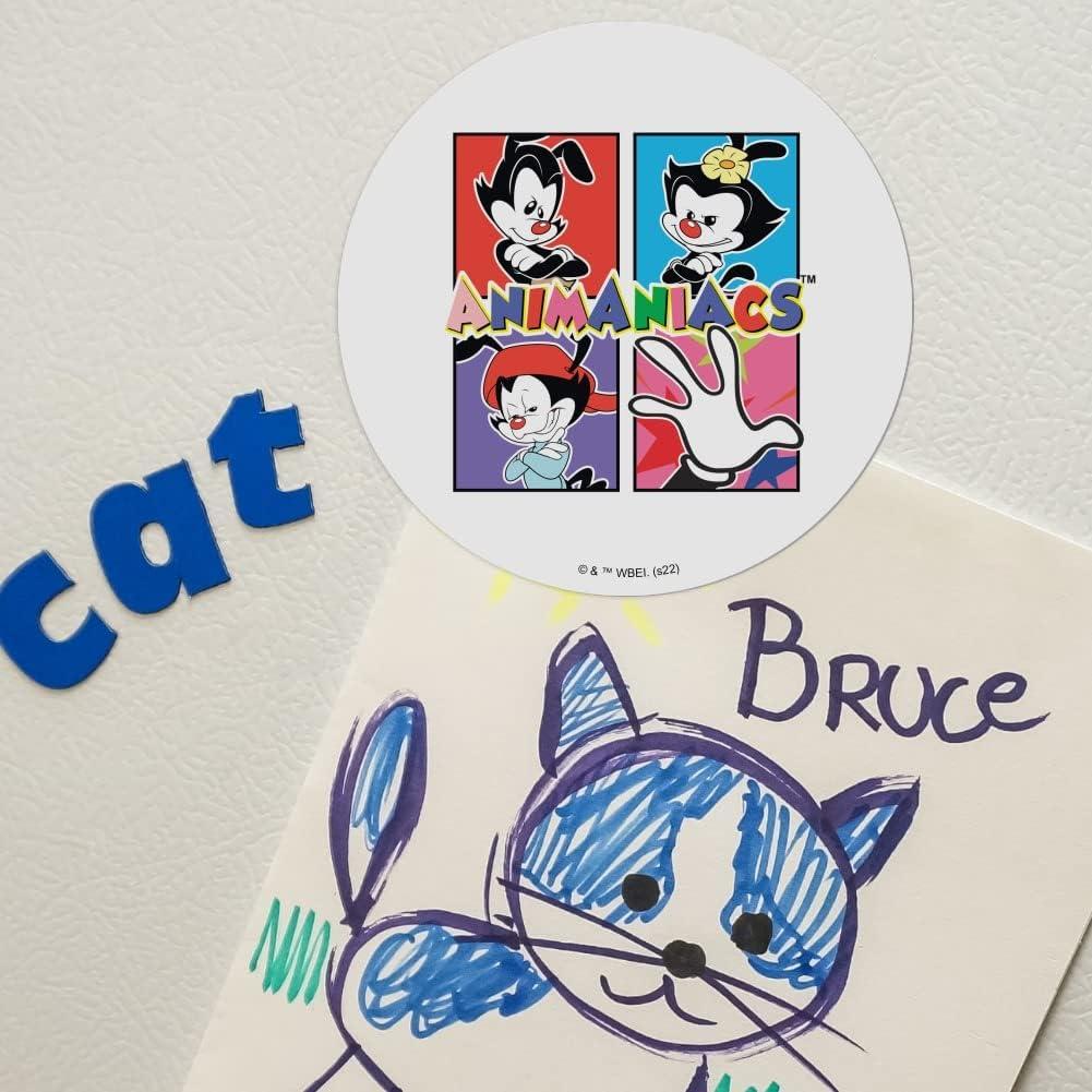 Imán Animaniacs Graphics & More 14cm Redondo Vinilo
