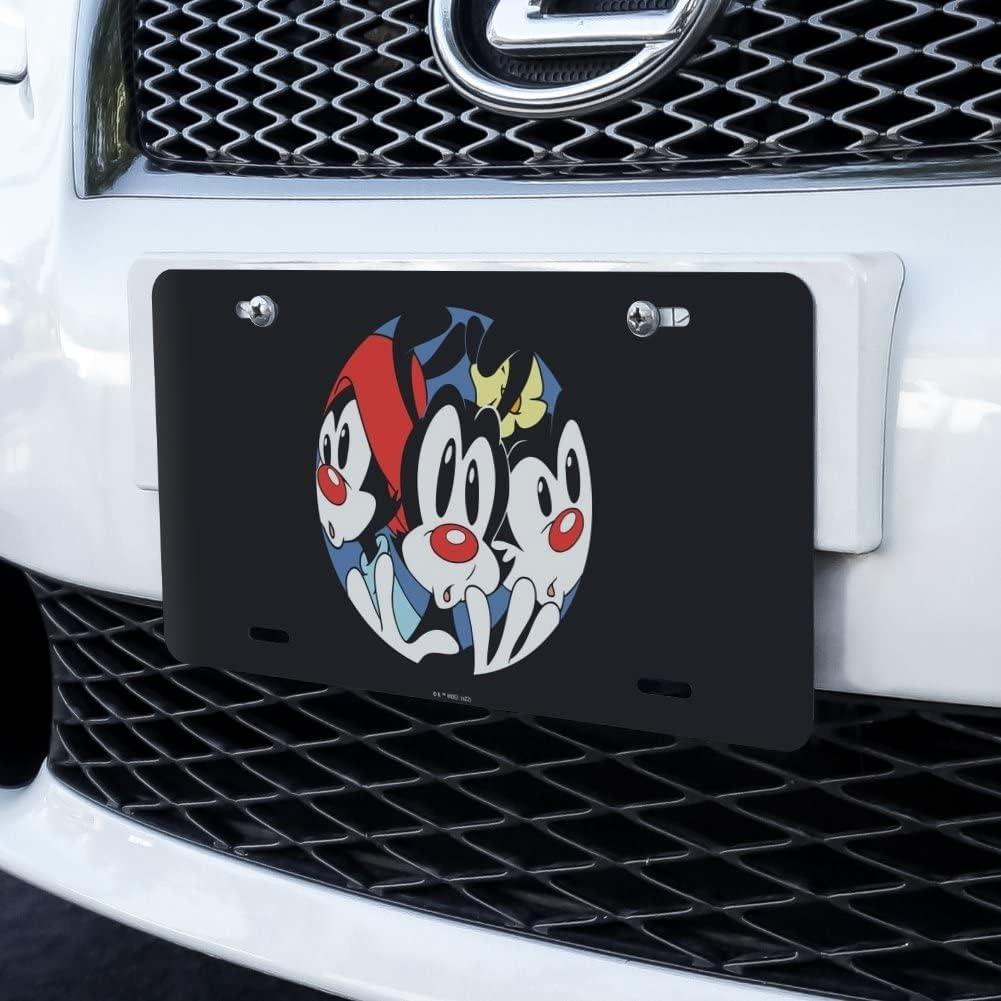 Placa de Licencia de Metal Animaniacs Graphics & More 15.2x30.5cm