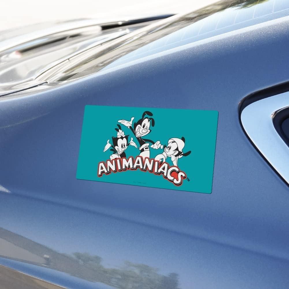 Imán Animaniacs B&W Logo 19.3x10.2cm Graphics & More