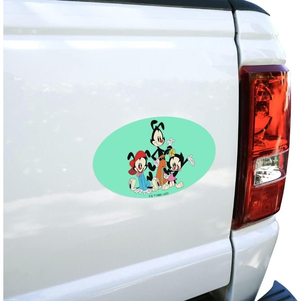 Imán Ovalado de Vinilo Animaniacs Graphics & More 17.8x10.2cm